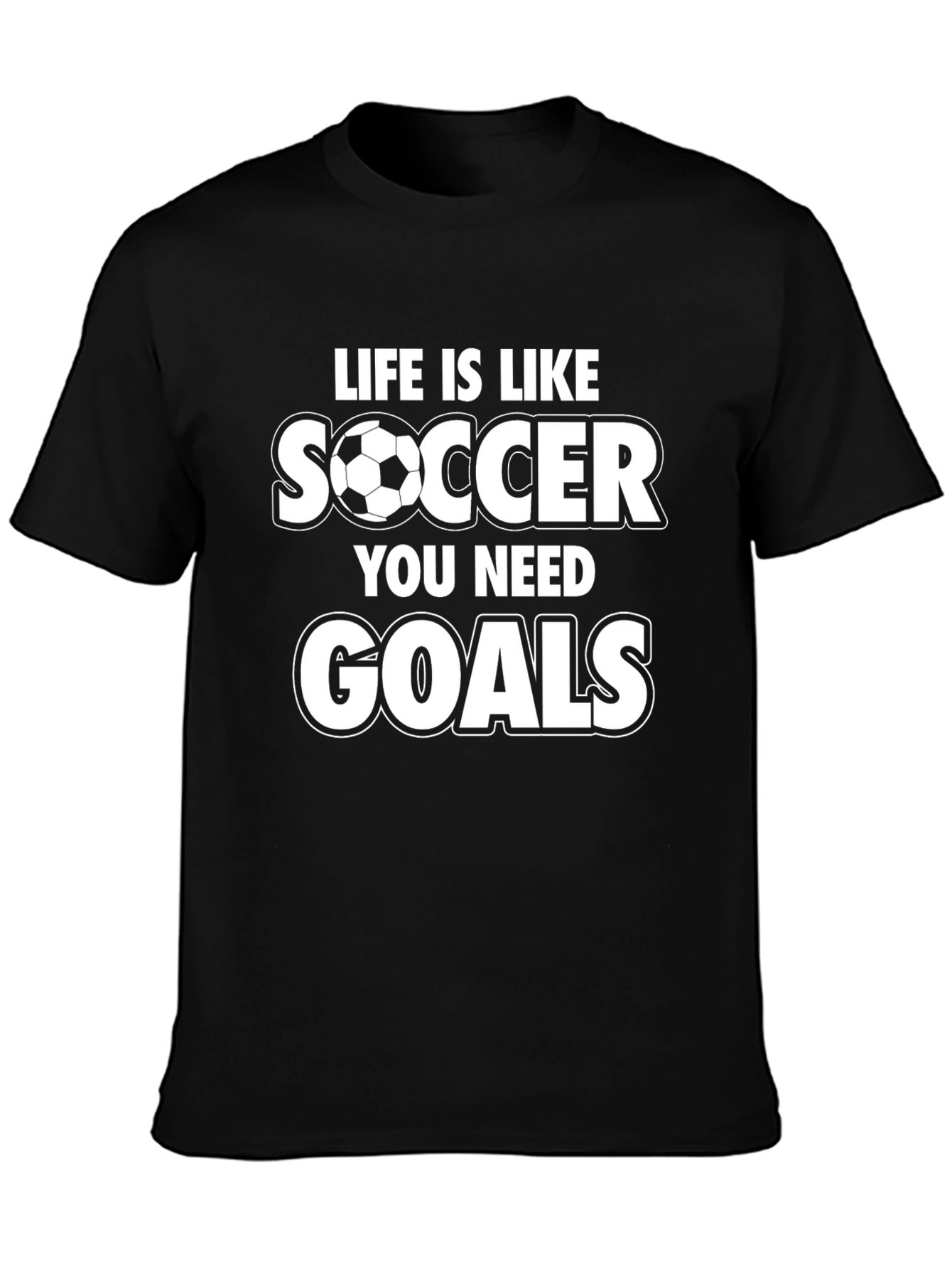 Life is Like Soccer Graphic Tee