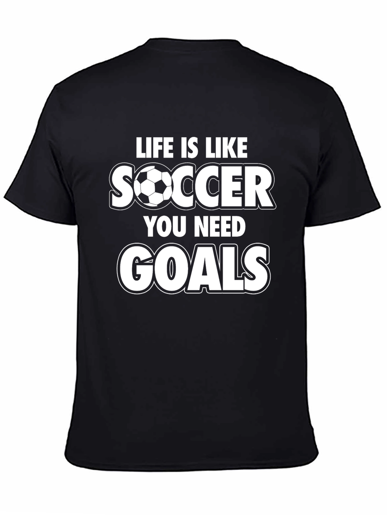 Life is Like Soccer Graphic Tee