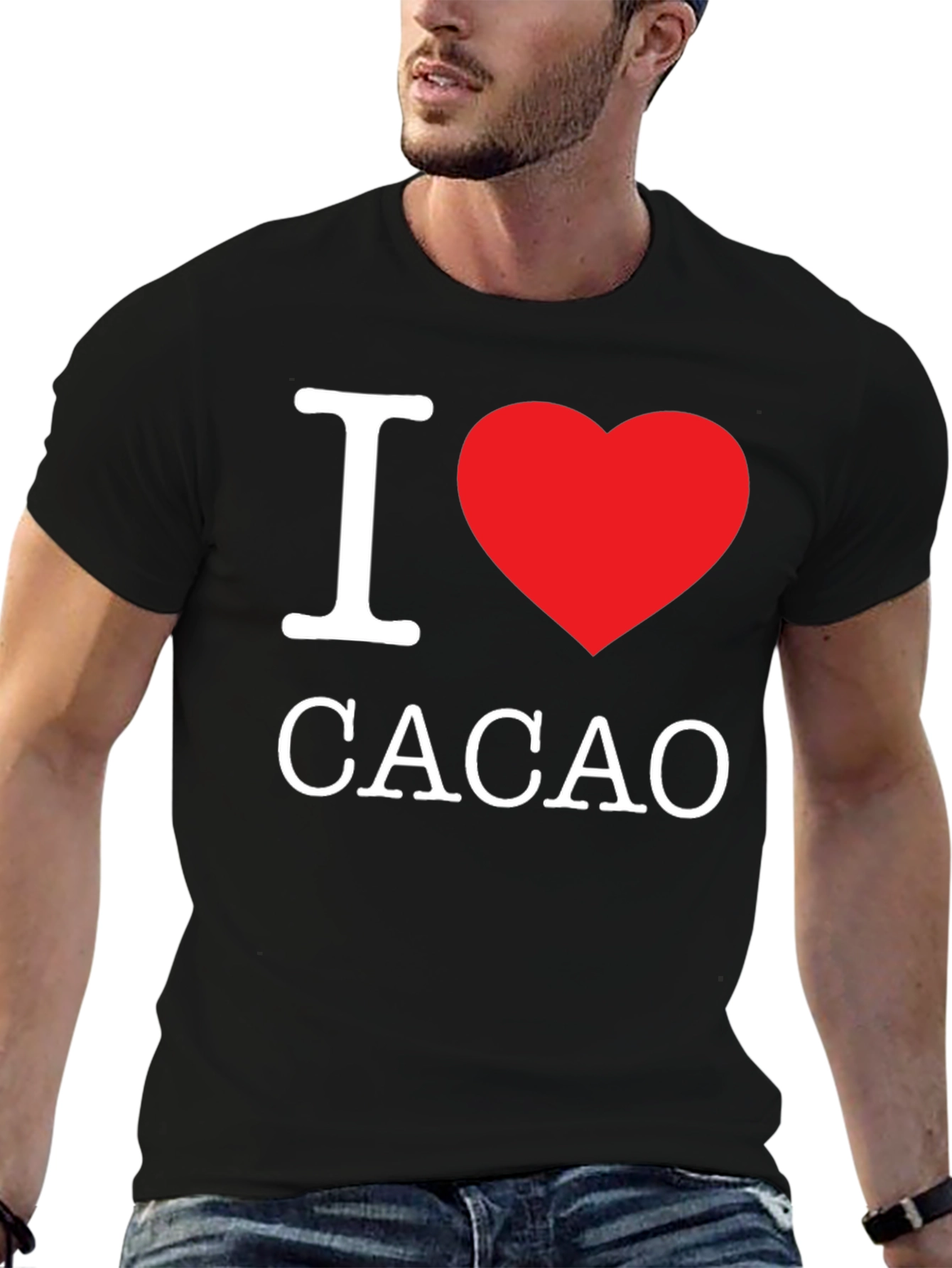 I Heart Cacao - Graphic Print T-Shirt