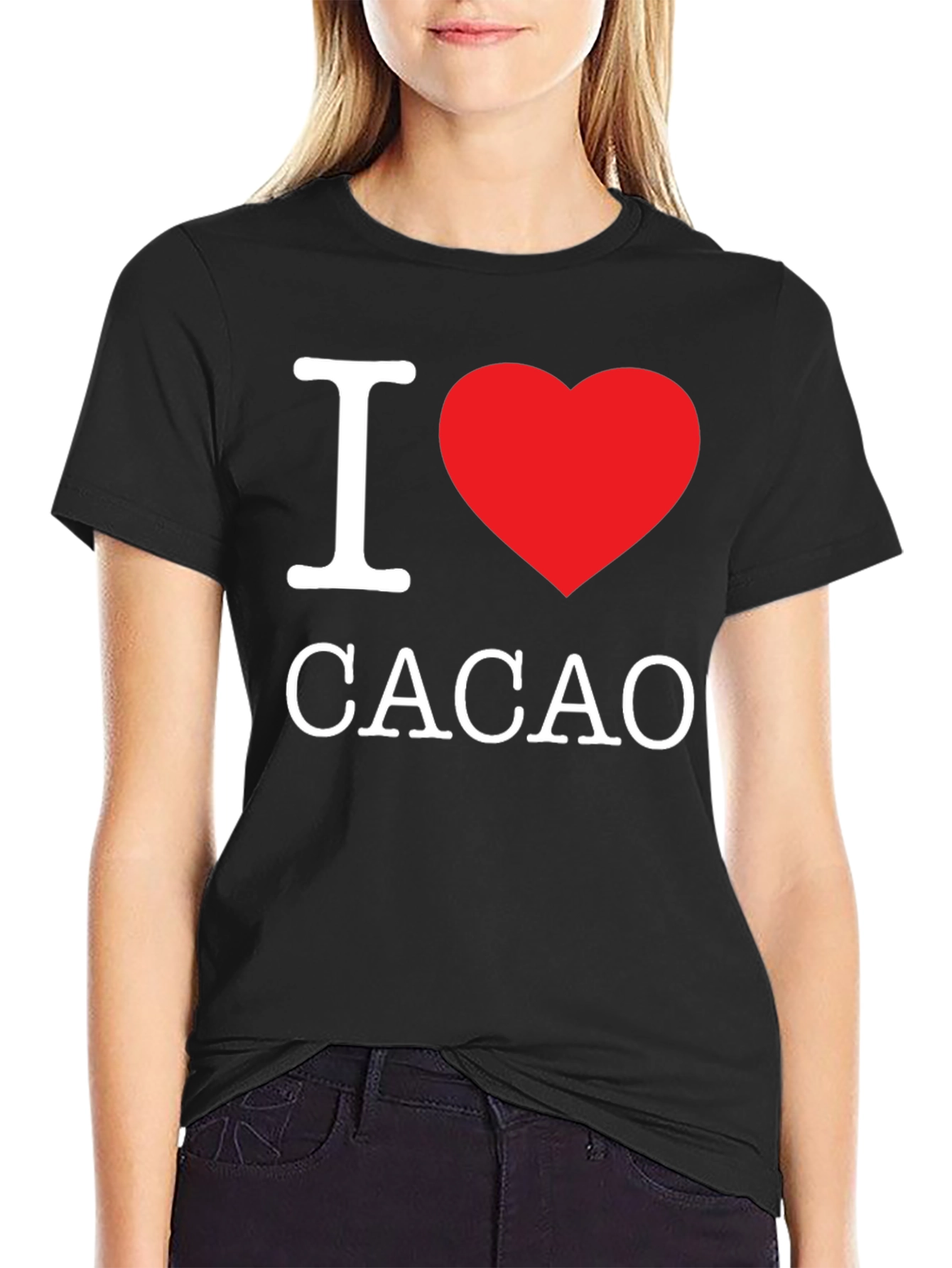 I Heart Cacao - Graphic Print T-Shirt