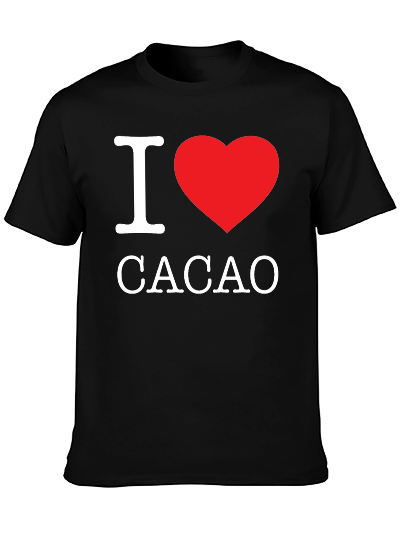 I Heart Cacao - Graphic Print T-Shirt