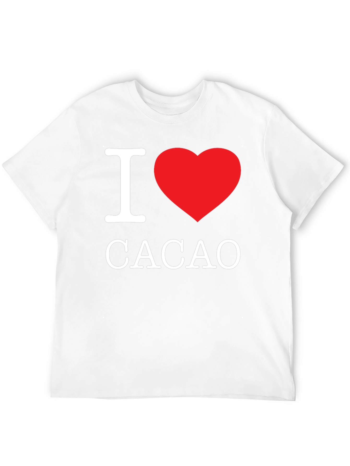 I Heart Cacao - Graphic Print T-Shirt