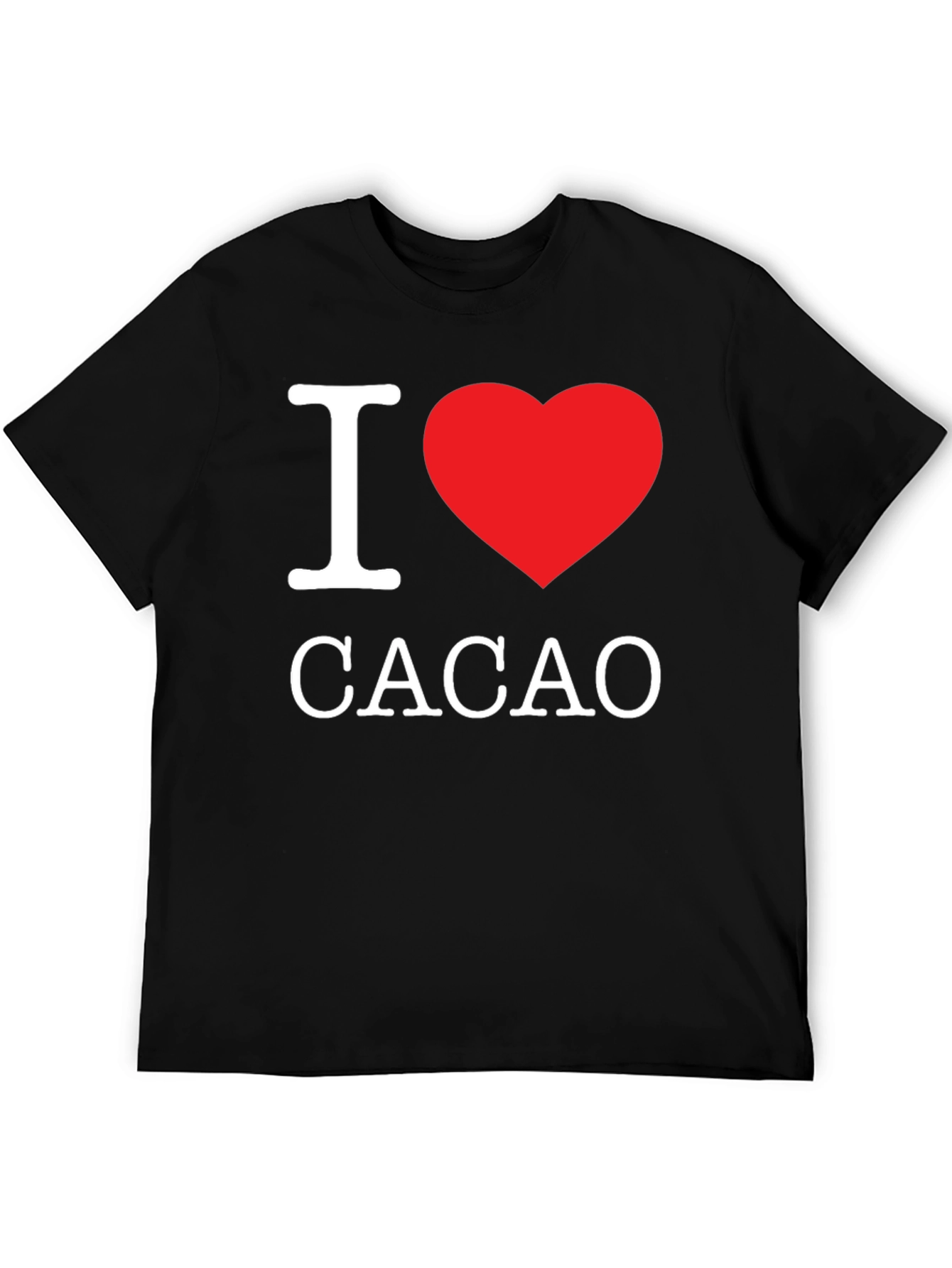 I Heart Cacao - Graphic Print T-Shirt