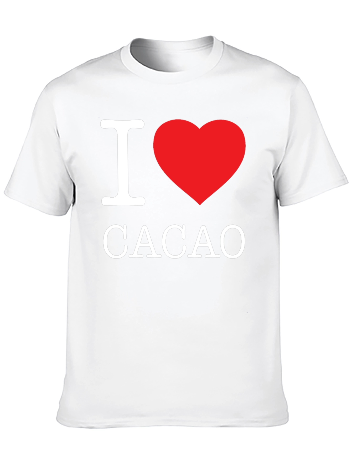 I Heart Cacao - Graphic Print T-Shirt