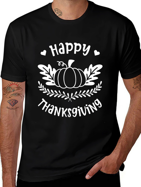 Happy Thanksgiving Graphic T-Shirt