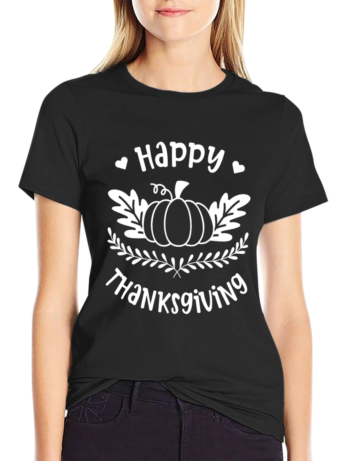 Happy Thanksgiving Graphic T-Shirt
