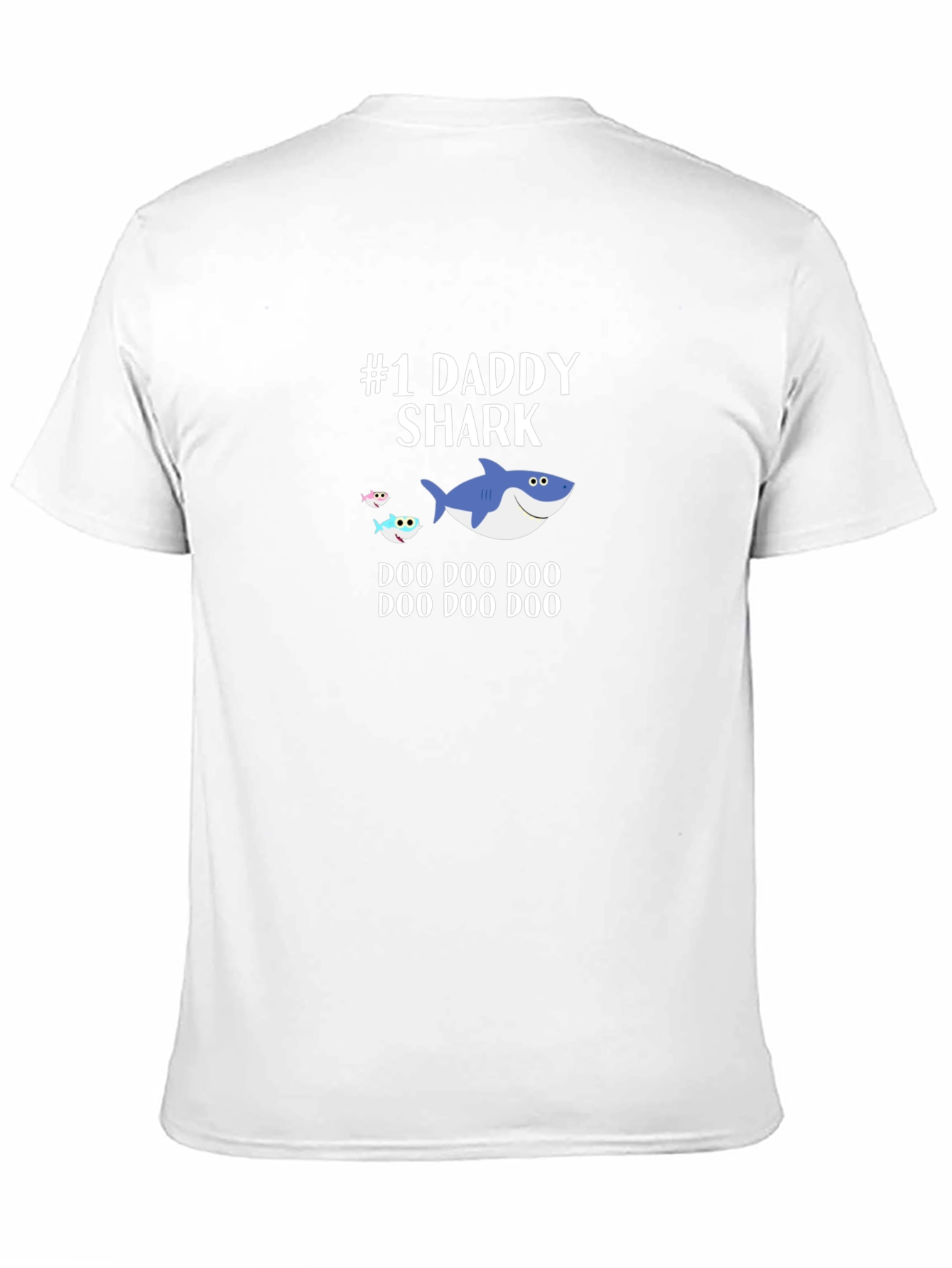 #1 Daddy Shark T-Shirt - Fathers Day Gift
