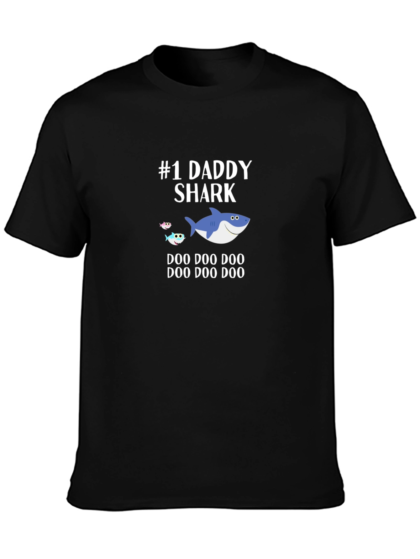 #1 Daddy Shark T-Shirt - Fathers Day Gift