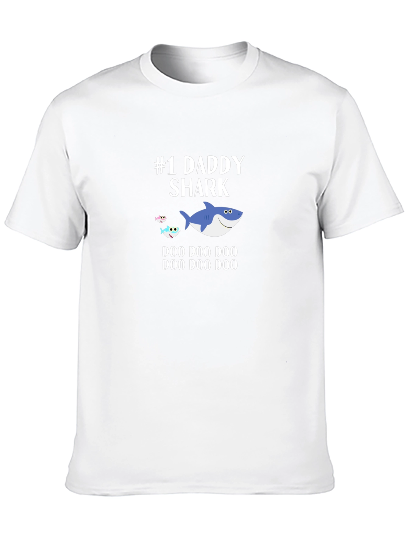 #1 Daddy Shark T-Shirt - Fathers Day Gift