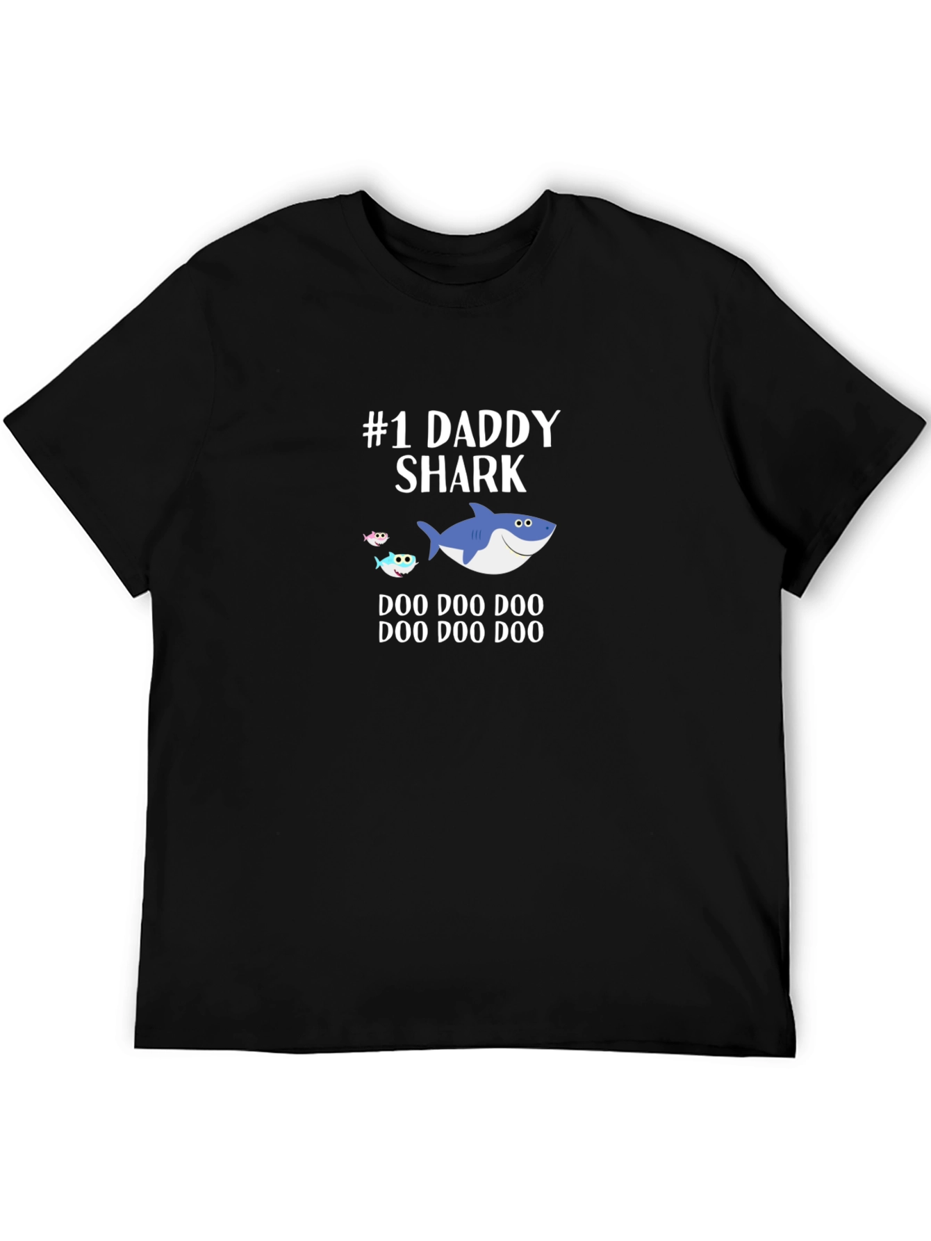 #1 Daddy Shark T-Shirt - Fathers Day Gift