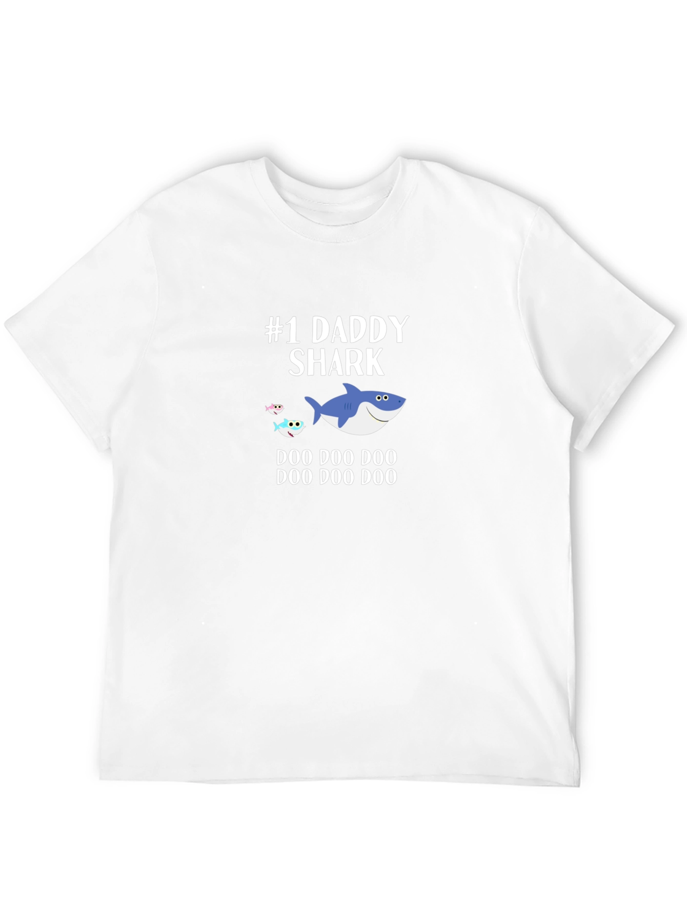 #1 Daddy Shark T-Shirt - Fathers Day Gift