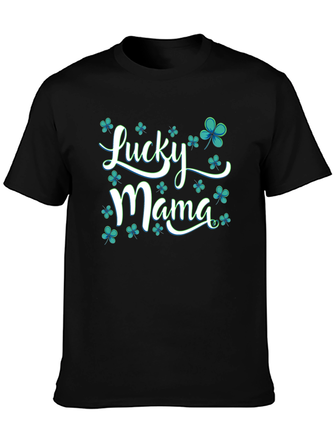 Lucky Mama Shamrock T-Shirt - St. Patricks Day