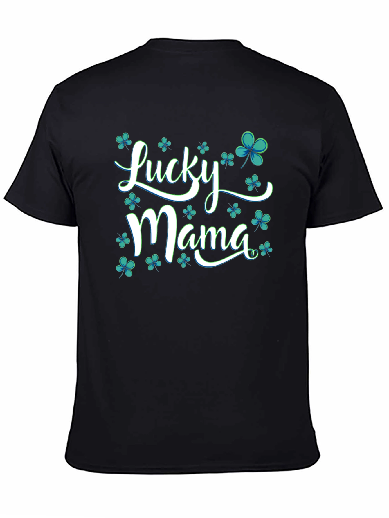 Lucky Mama Shamrock T-Shirt - St. Patricks Day