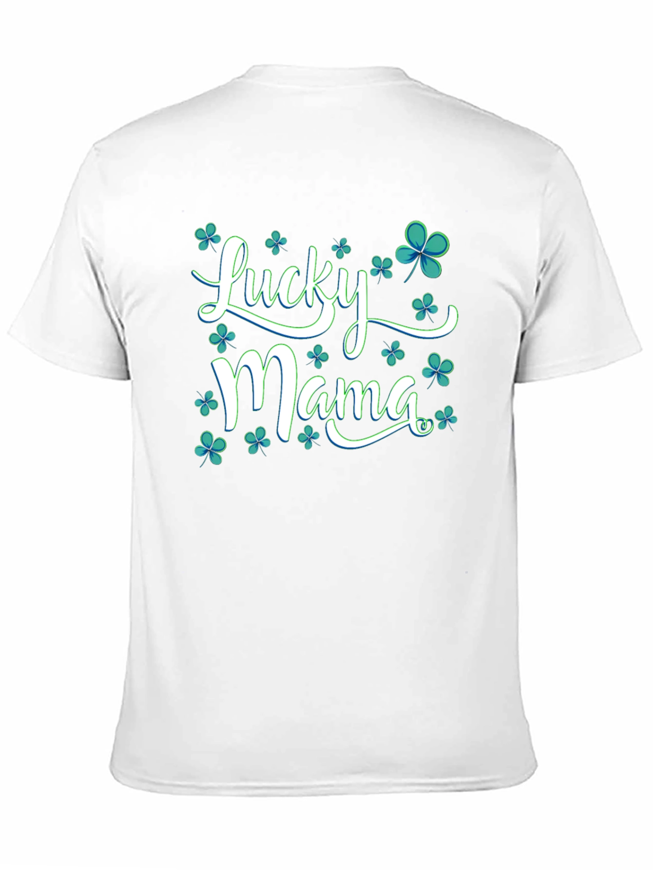 Lucky Mama Shamrock T-Shirt - St. Patricks Day