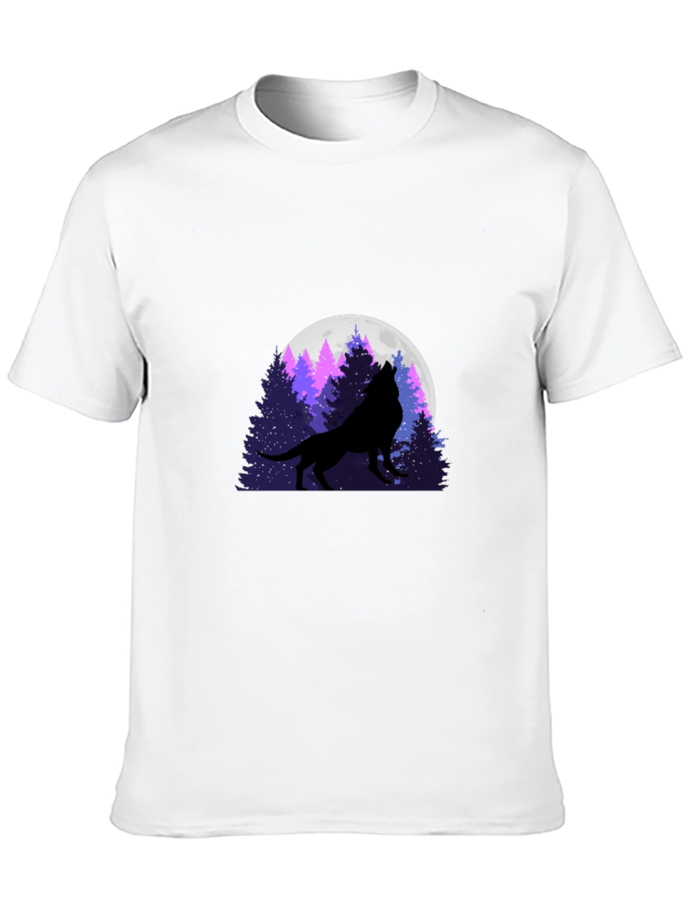 Wolf Moon Silhouette T-Shirt