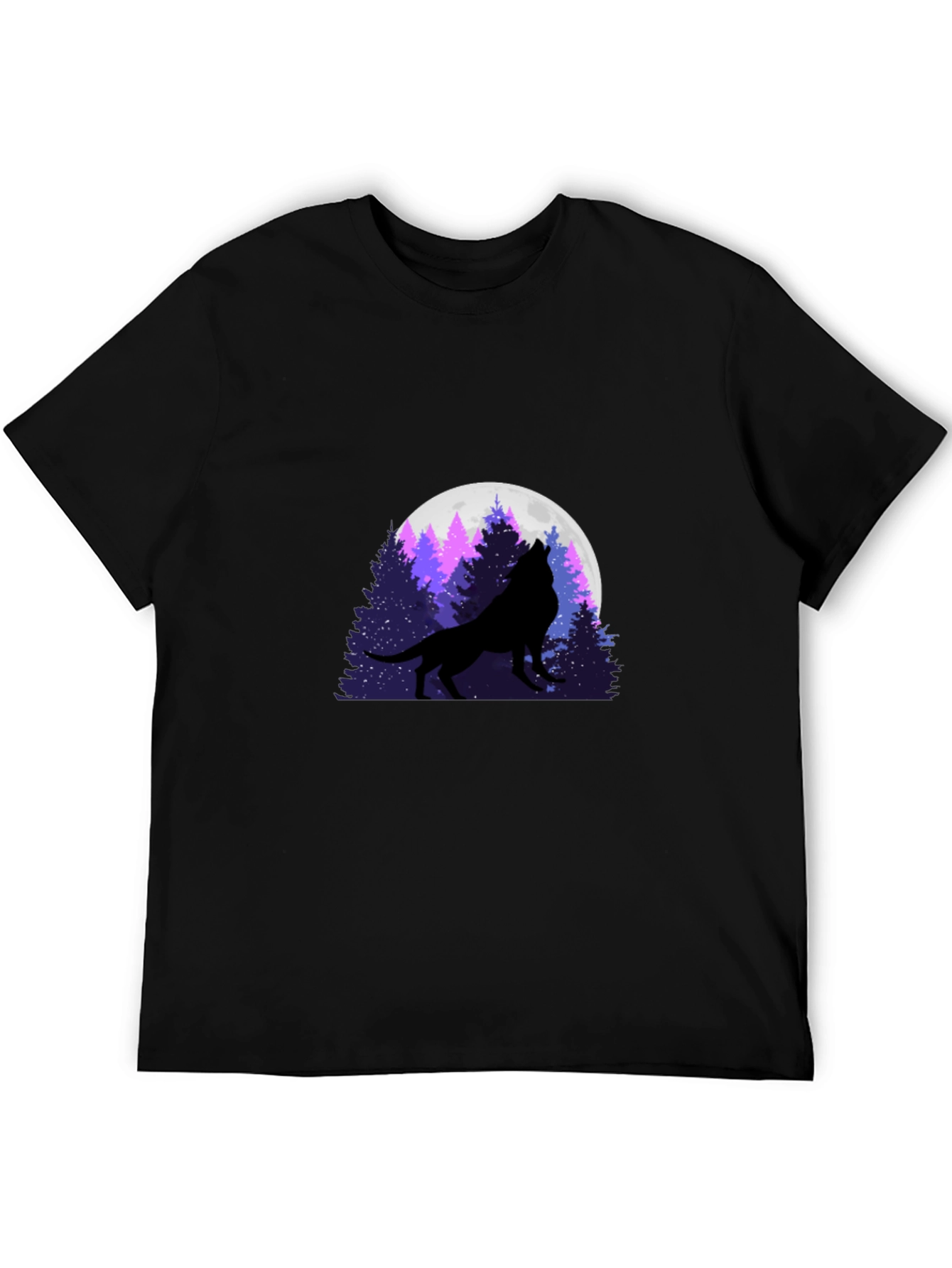 Wolf Moon Silhouette T-Shirt