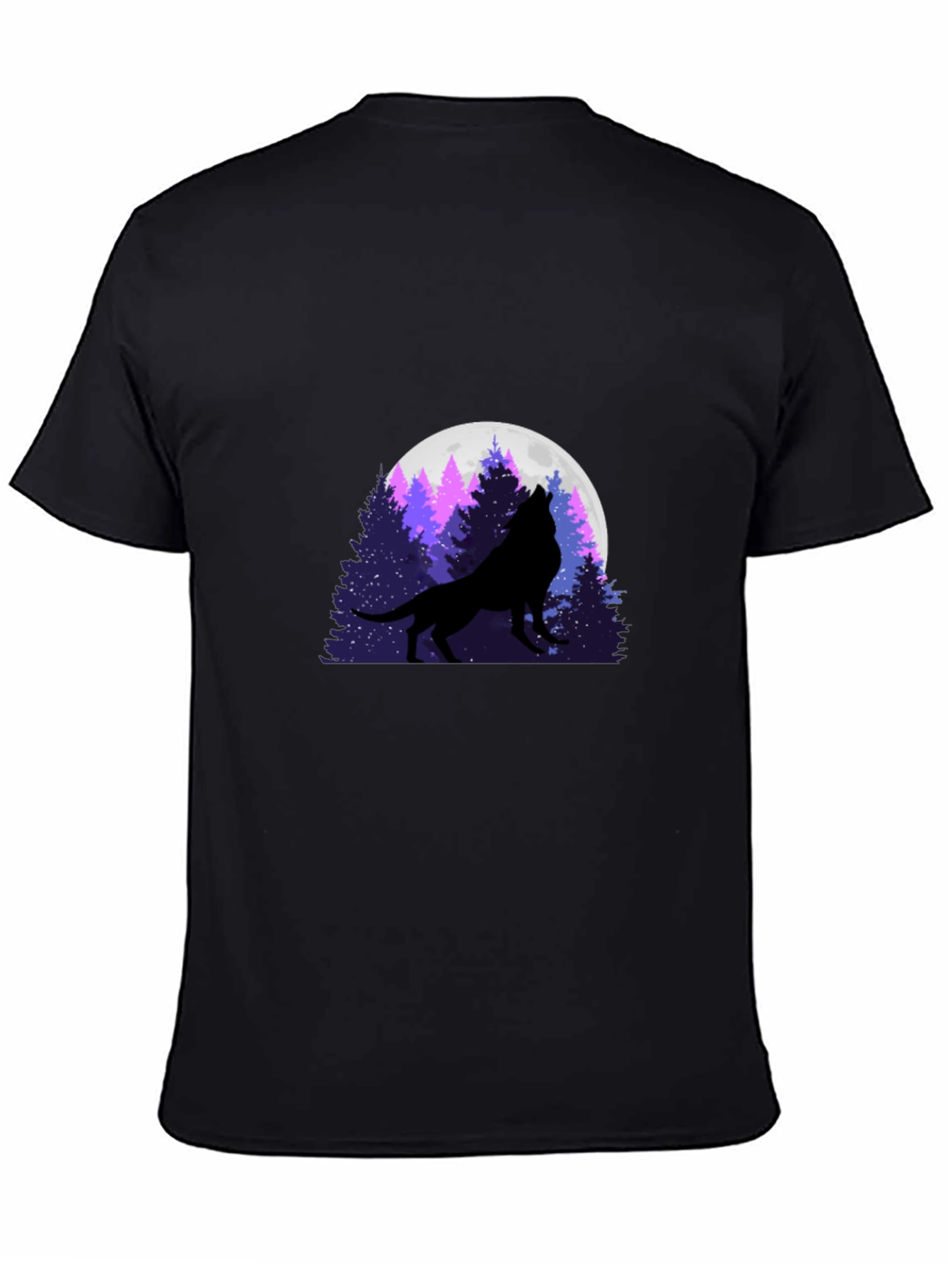 Wolf Moon Silhouette T-Shirt