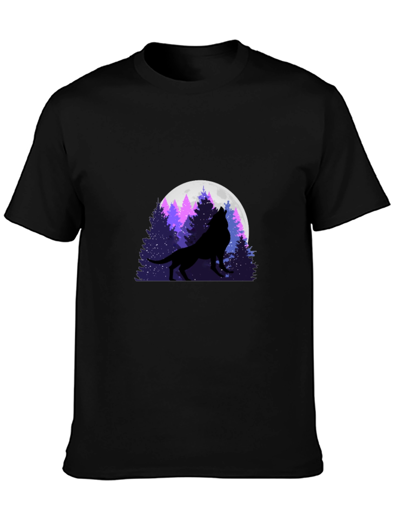 Wolf Moon Silhouette T-Shirt
