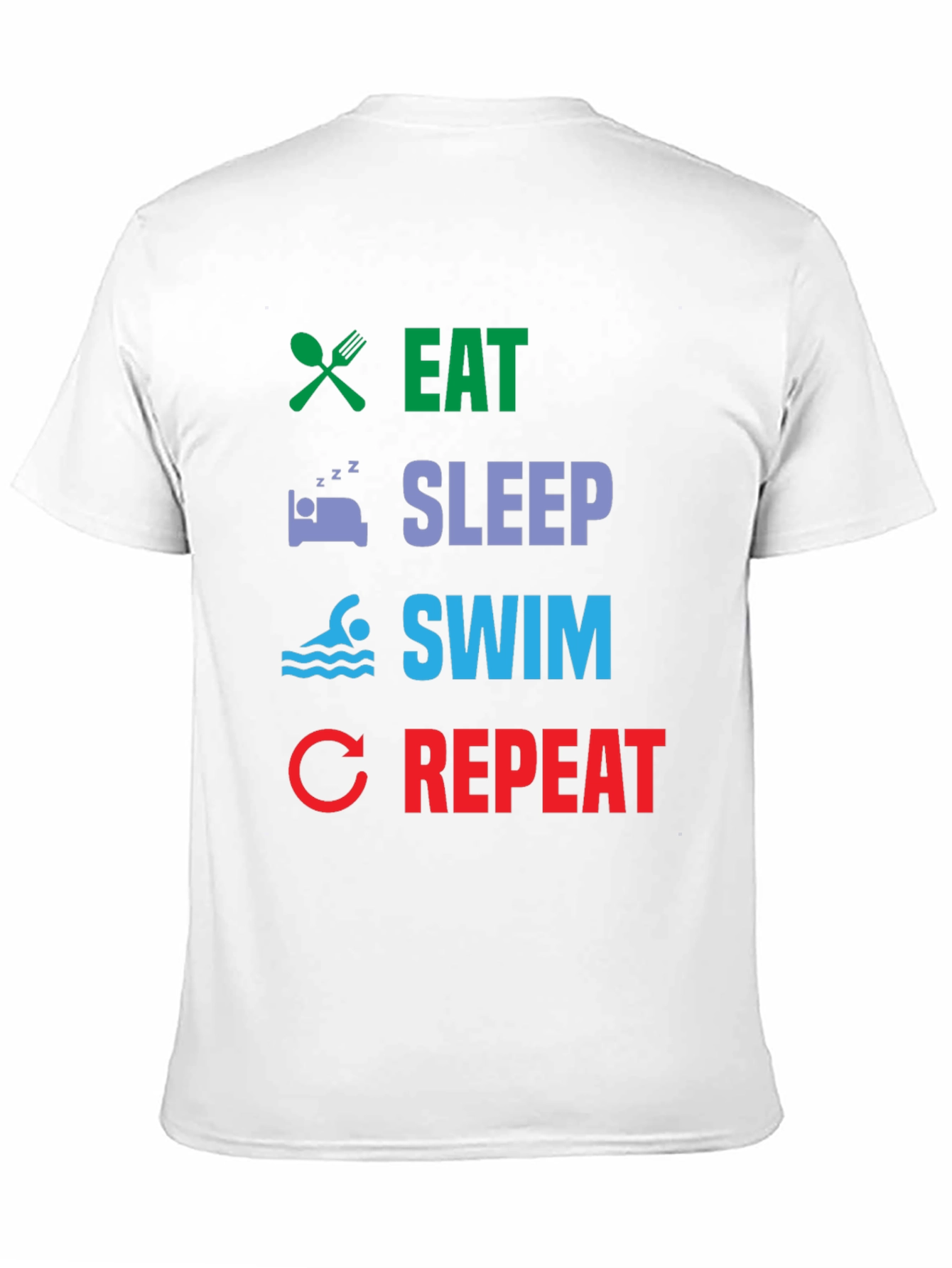 Eat Sleep Swim Repeat T-Shirt