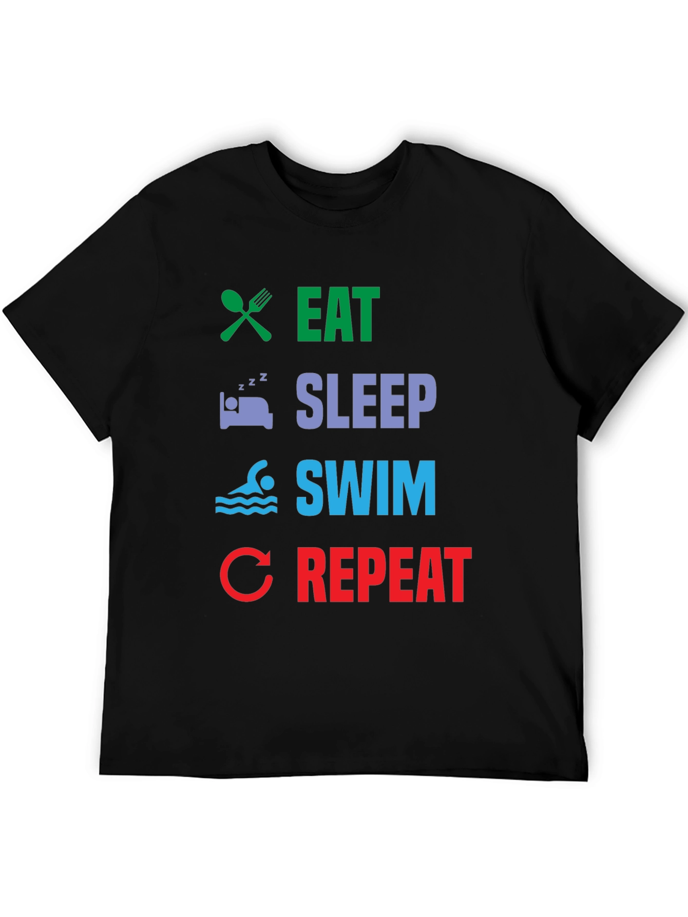 Eat Sleep Swim Repeat T-Shirt
