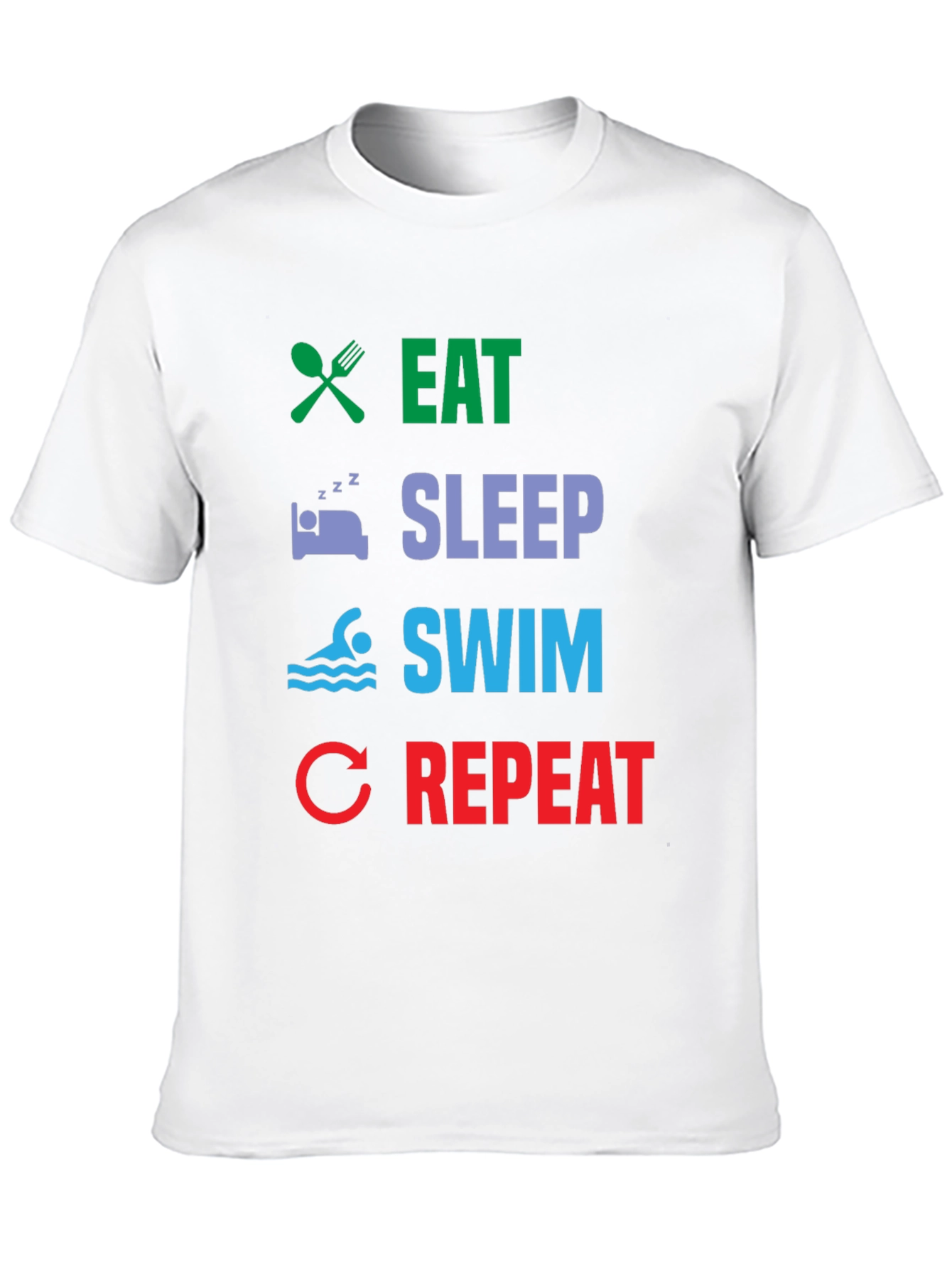 Eat Sleep Swim Repeat T-Shirt