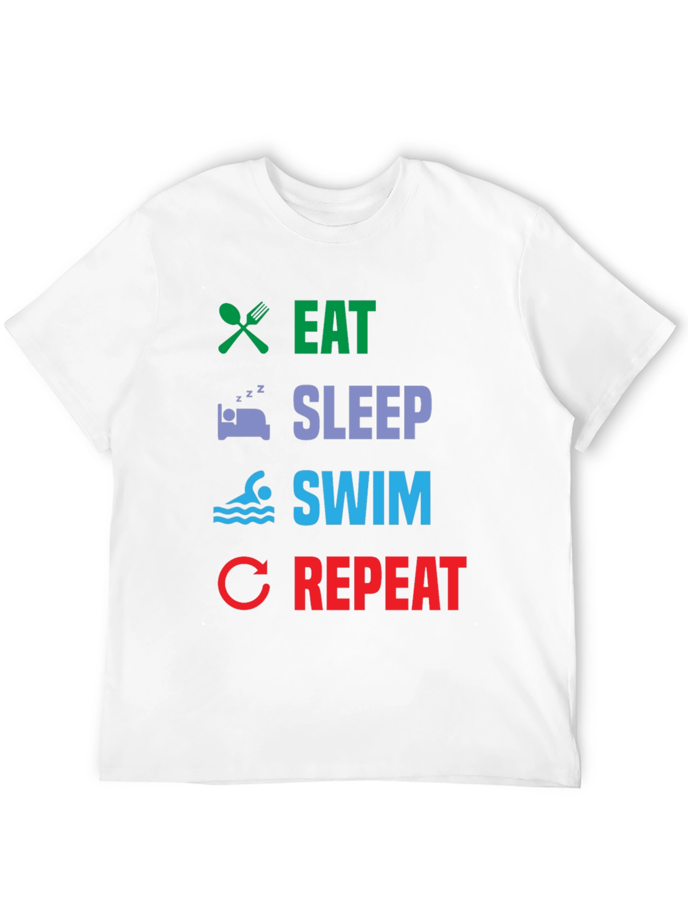 Eat Sleep Swim Repeat T-Shirt