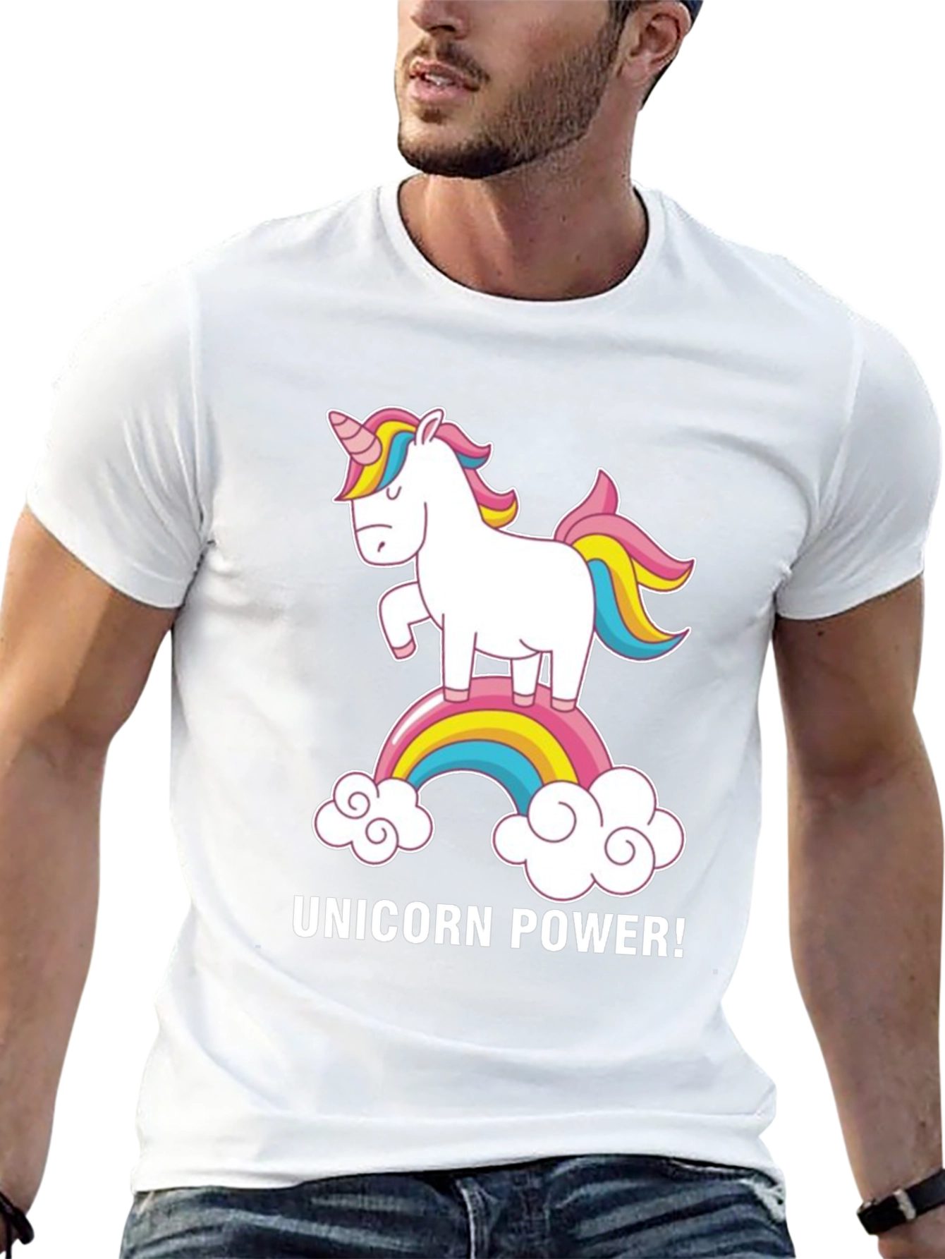 Unicorn Power Graphic Tee