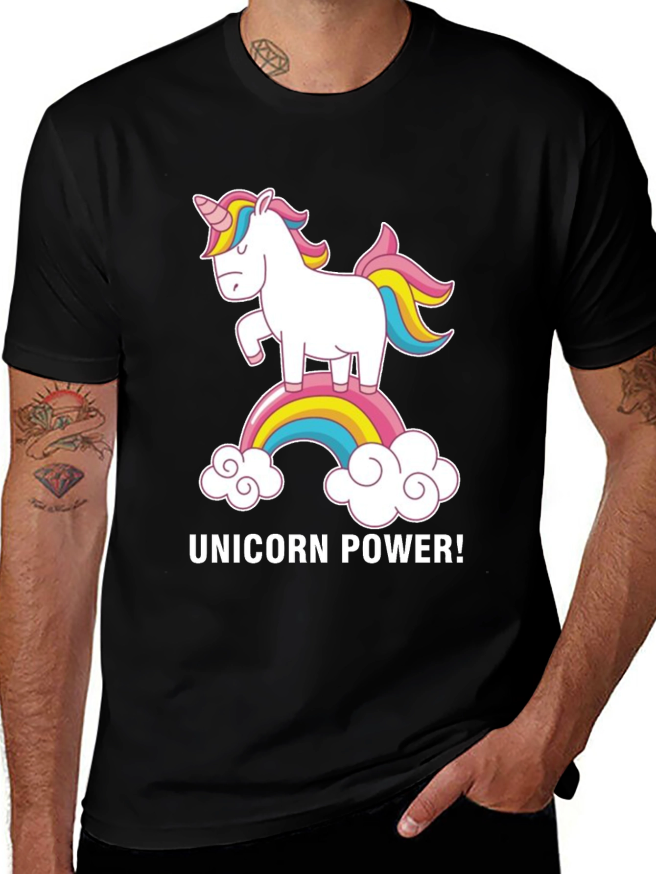 Unicorn Power Graphic Tee