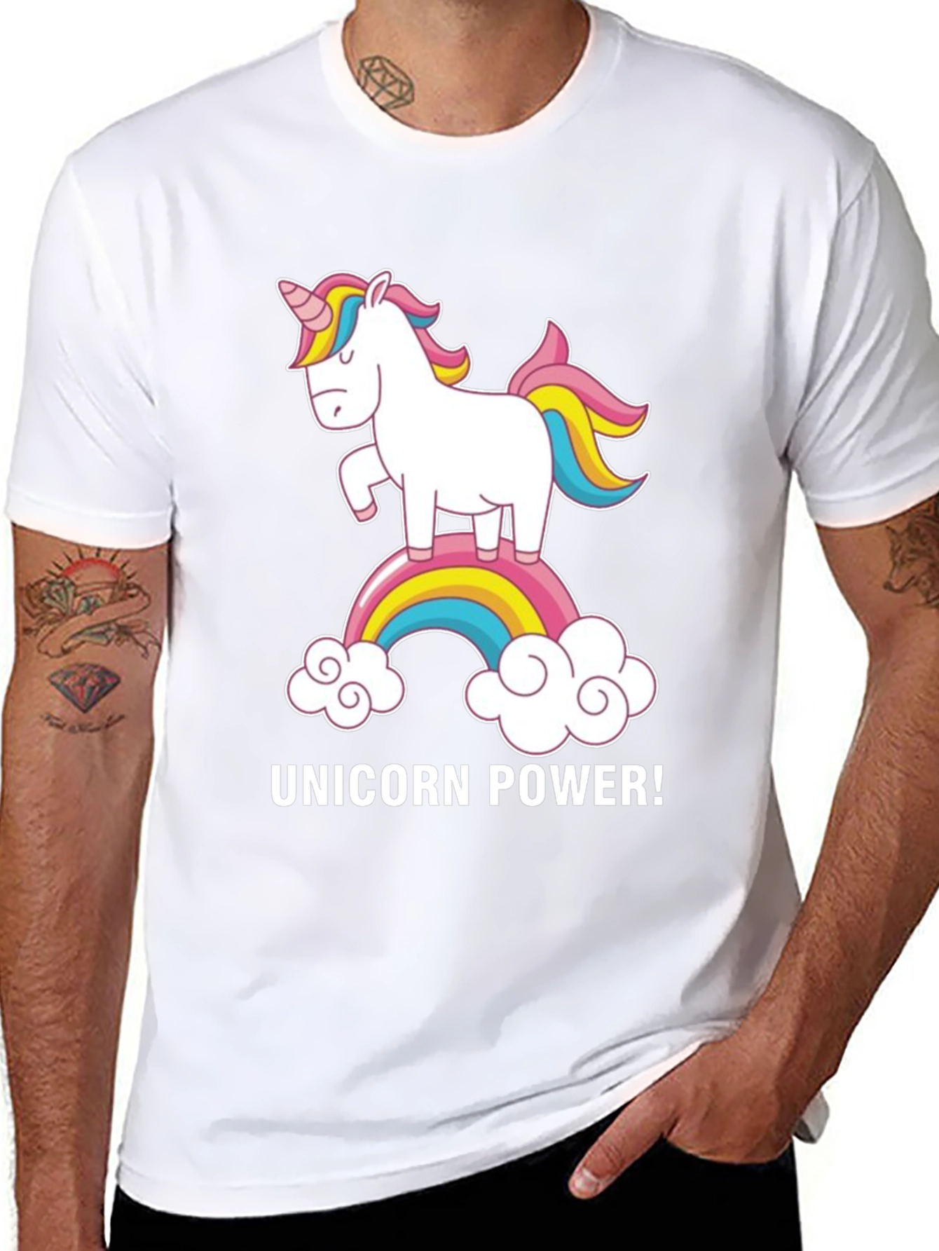 Unicorn Power Graphic Tee