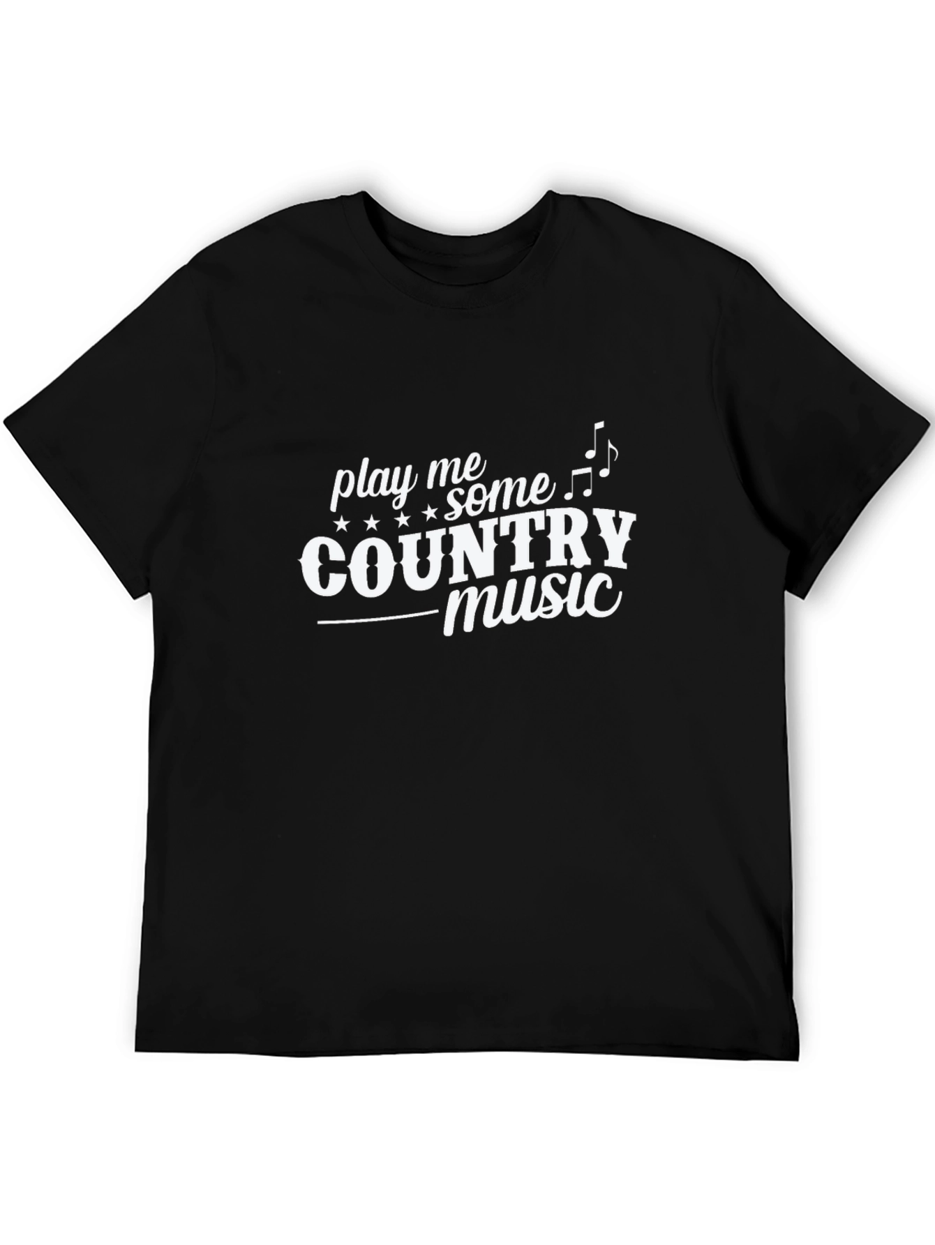Play Me Some Country Music Graphic T-Shirt