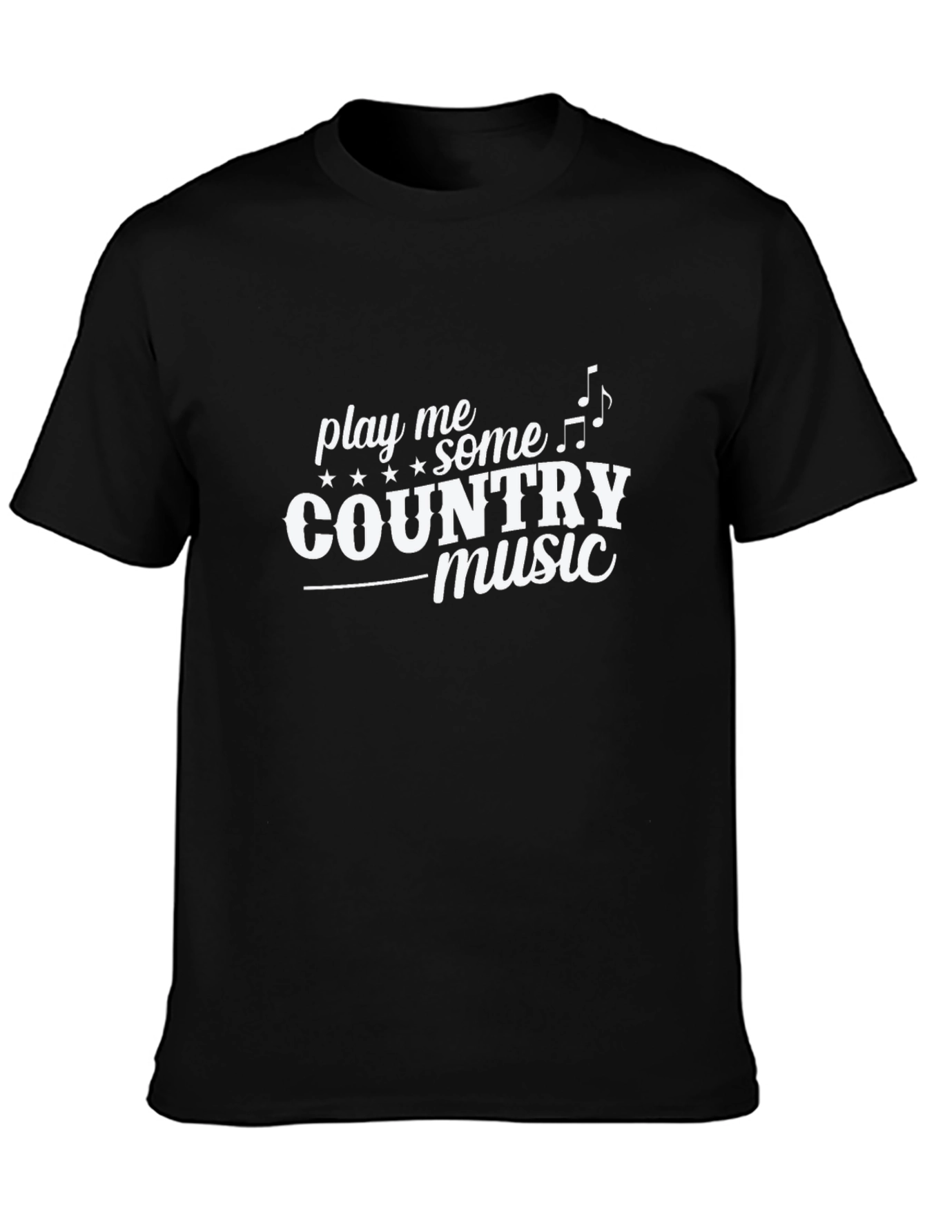 Play Me Some Country Music Graphic T-Shirt