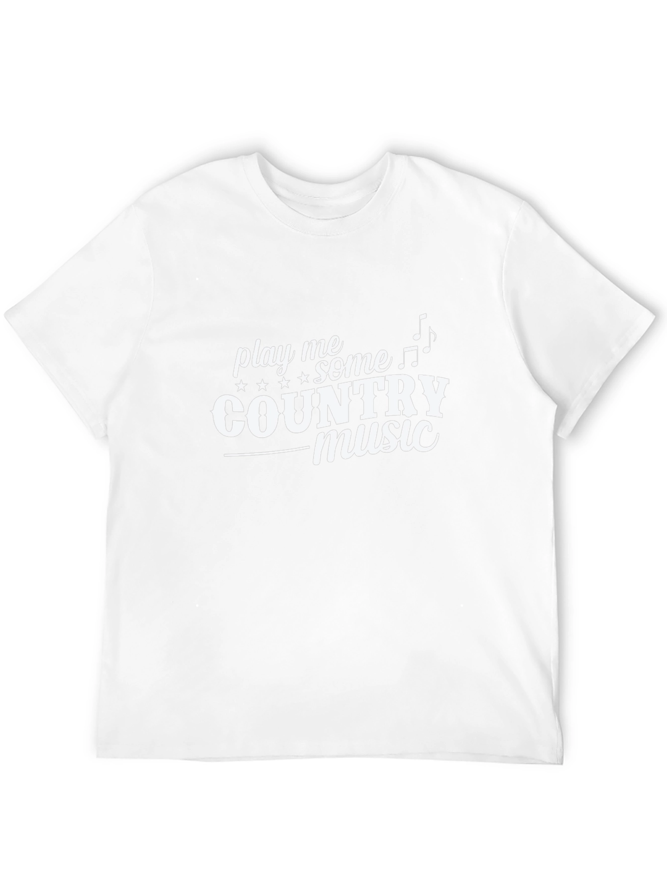 Play Me Some Country Music Graphic T-Shirt