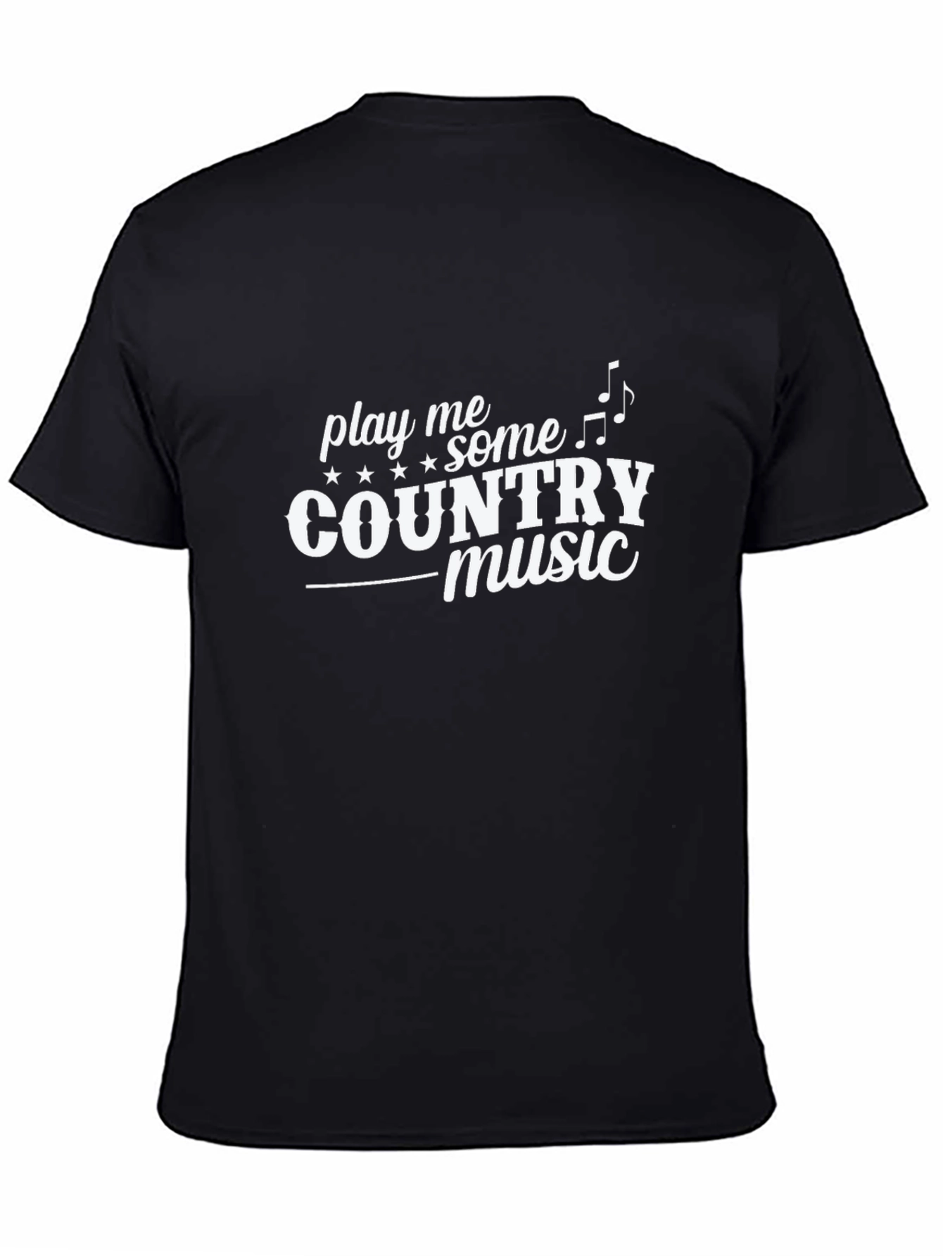 Play Me Some Country Music Graphic T-Shirt