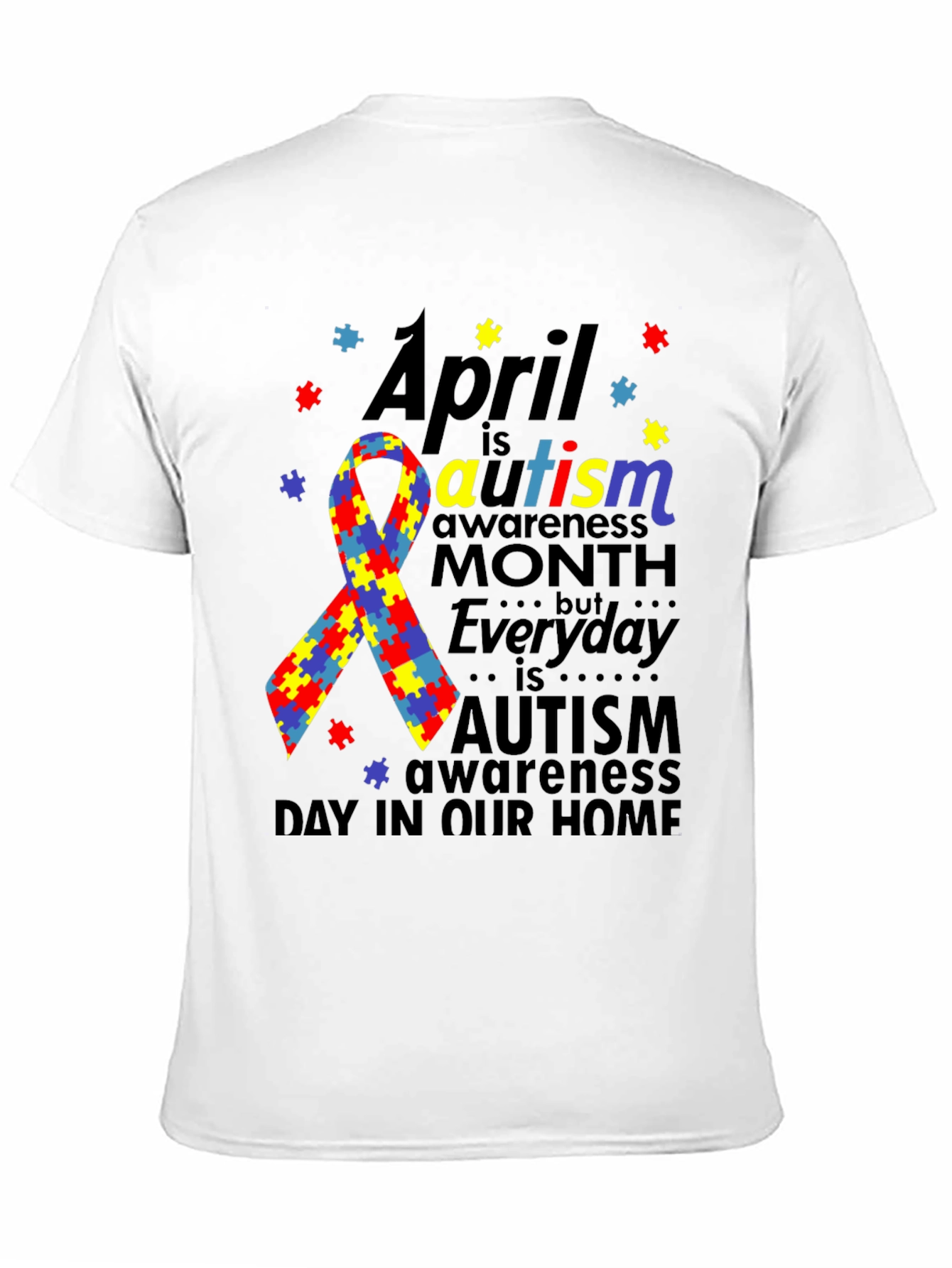 Autism Awareness T-Shirt - April Autism Awareness Month