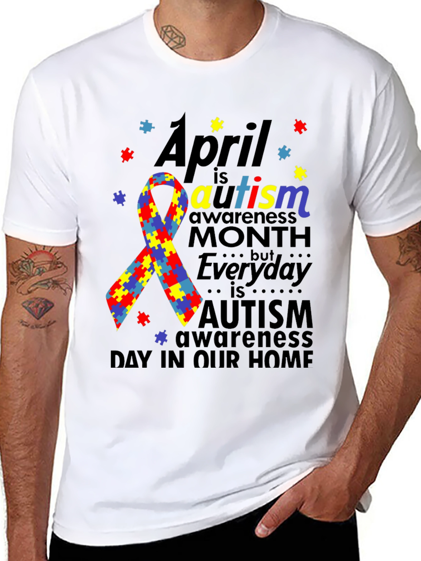 Autism Awareness T-Shirt - April Autism Awareness Month