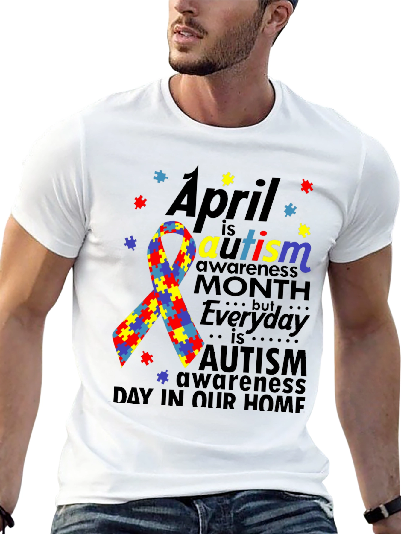 Autism Awareness T-Shirt - April Autism Awareness Month