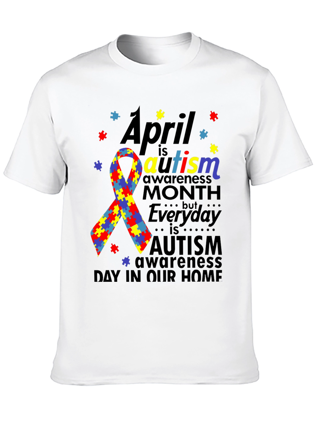Autism Awareness T-Shirt - April Autism Awareness Month