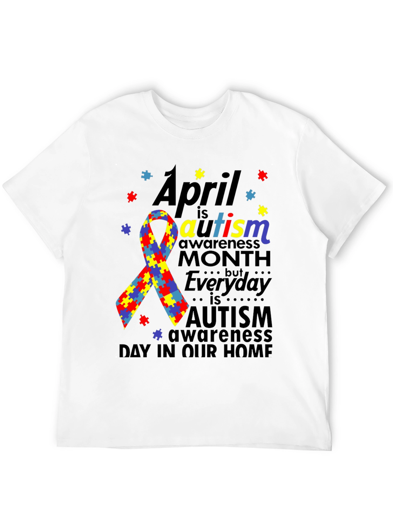 Autism Awareness T-Shirt - April Autism Awareness Month