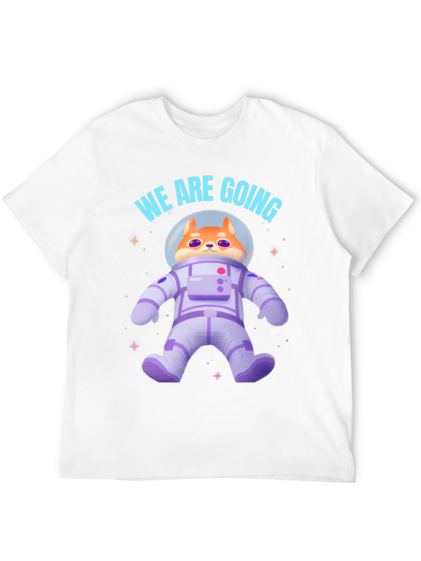 Dogecoin Astronaut T-Shirt - We Are Going