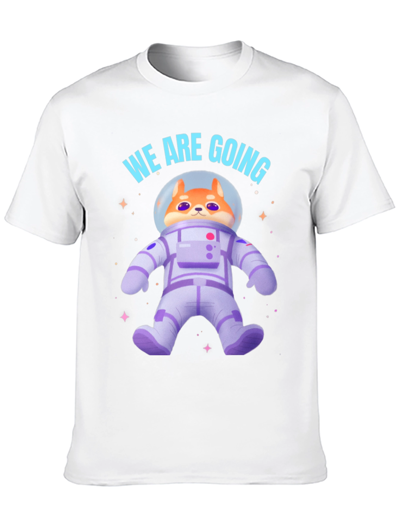 Dogecoin Astronaut T-Shirt - We Are Going