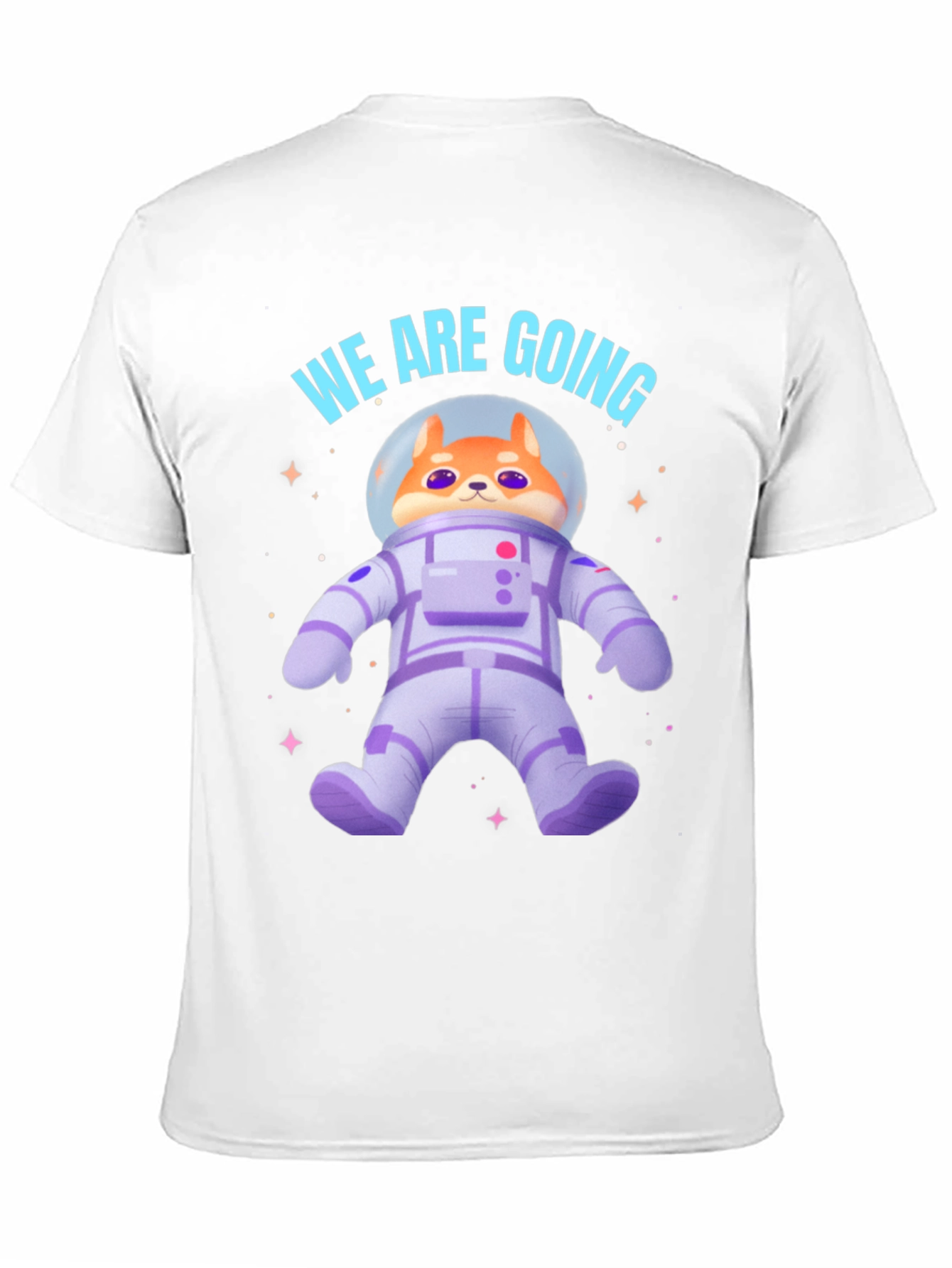 Dogecoin Astronaut T-Shirt - We Are Going