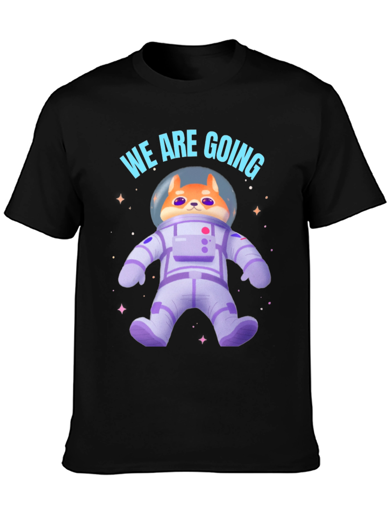 Dogecoin Astronaut T-Shirt - We Are Going