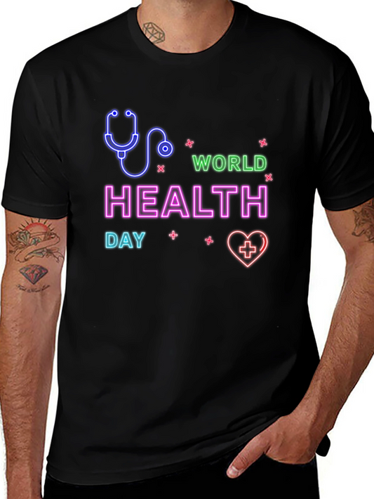World Health Day Black Tee