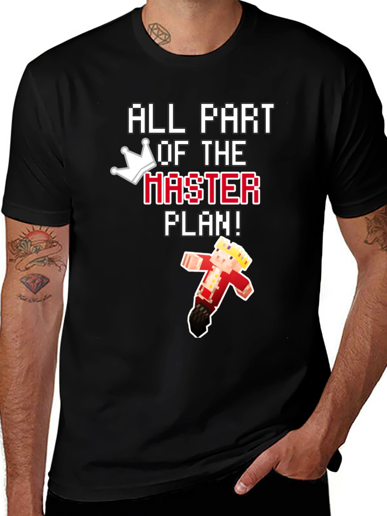 All Part of the Master Plan Graphic Tee