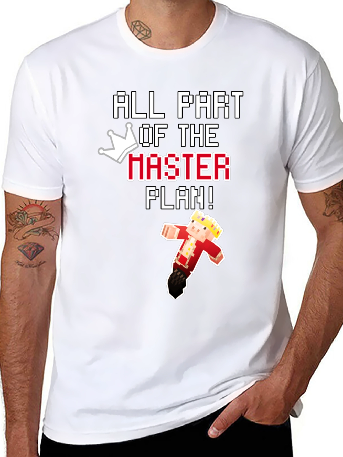 All Part of the Master Plan Graphic Tee