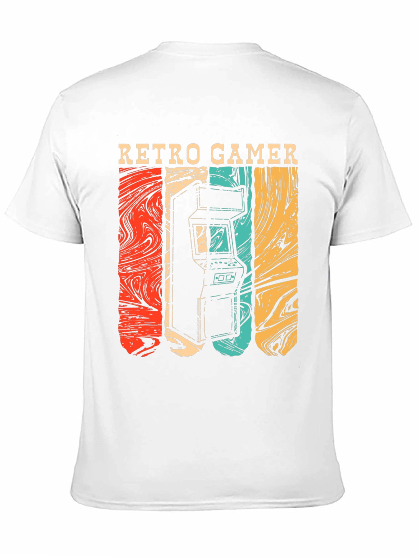 Retro Gamer Graphic T-Shirt - Arcade Game Design