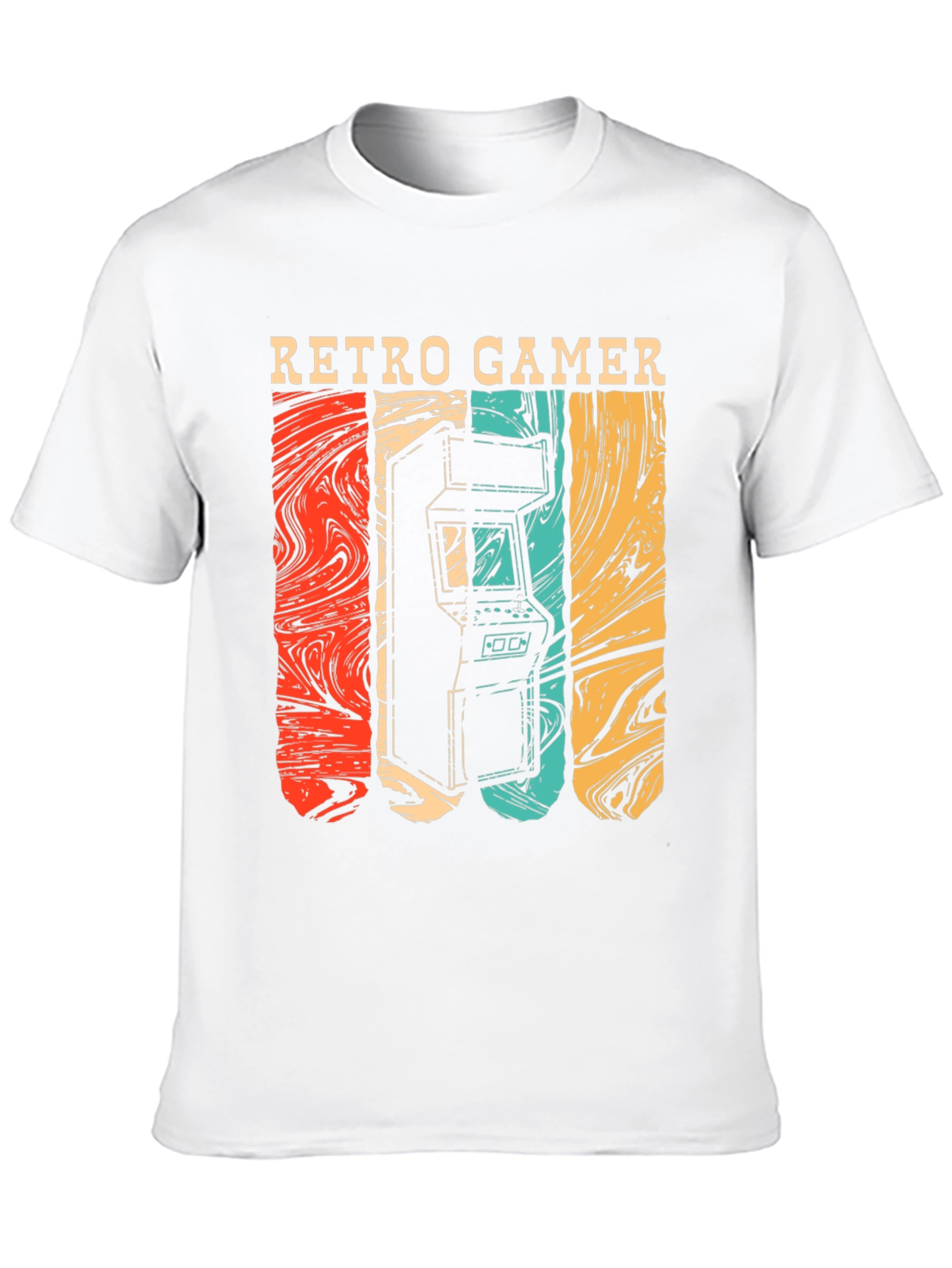 Retro Gamer Graphic T-Shirt - Arcade Game Design