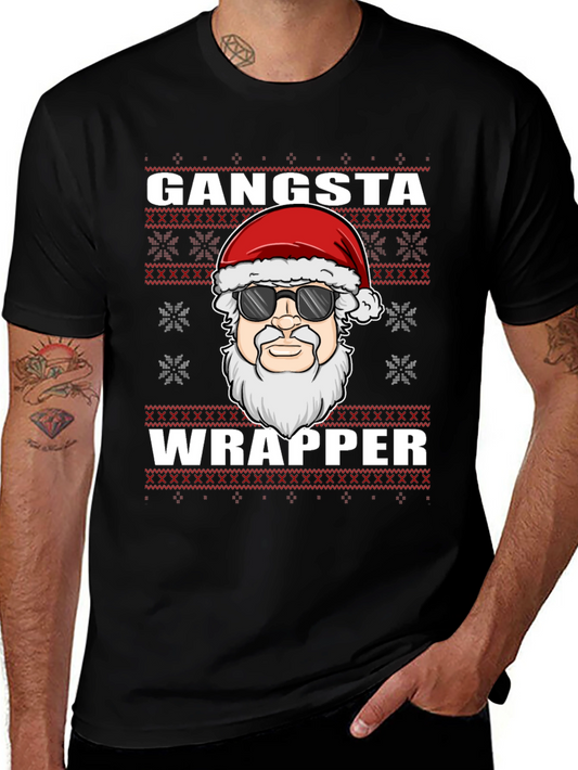 Gangsta Wrapper Christmas T-Shirt