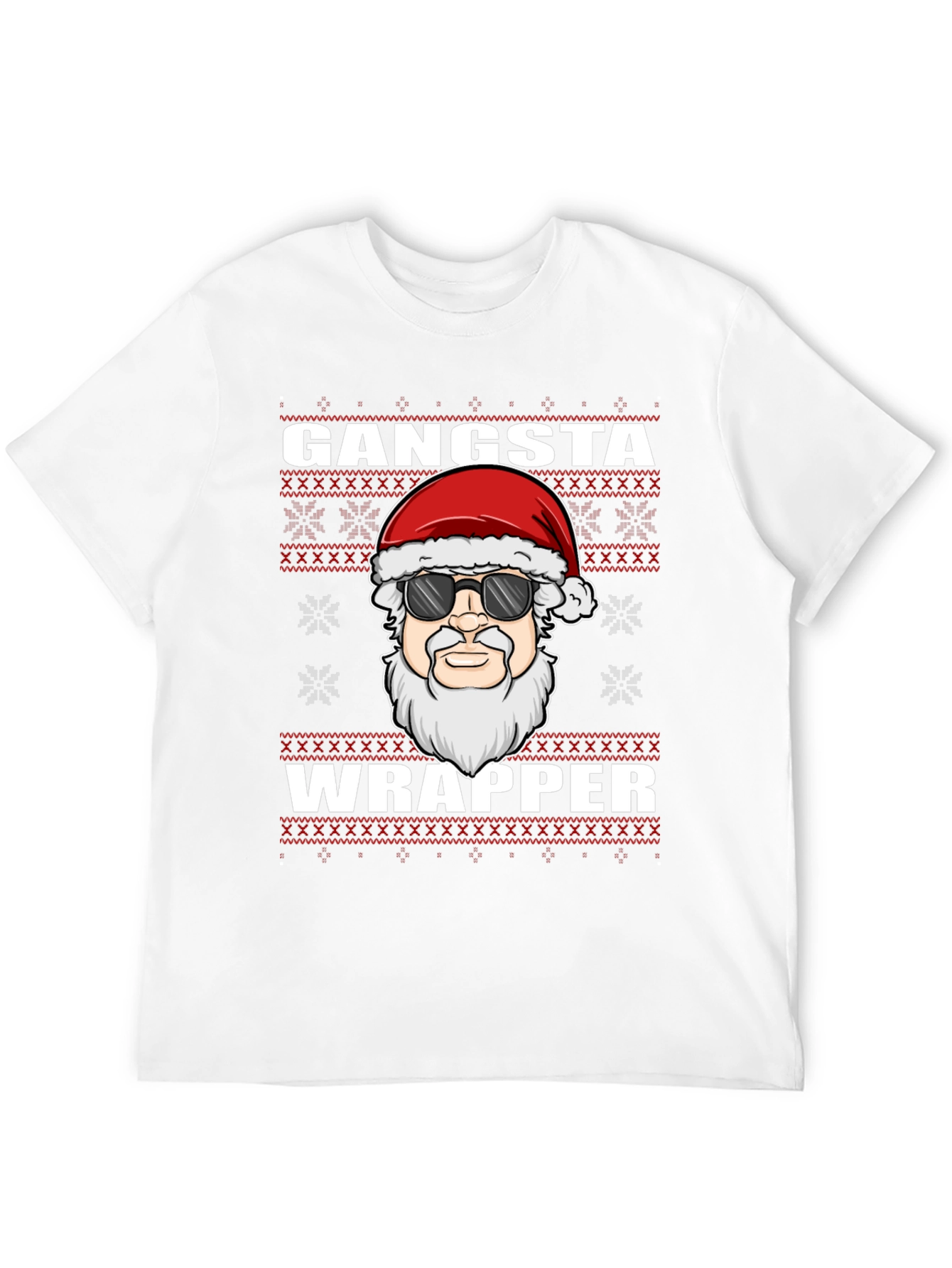 Gangsta Wrapper Christmas T-Shirt