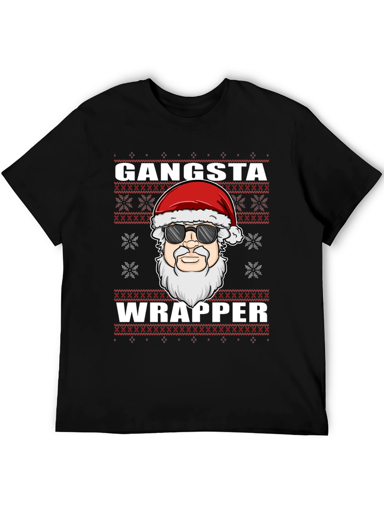 Gangsta Wrapper Christmas T-Shirt